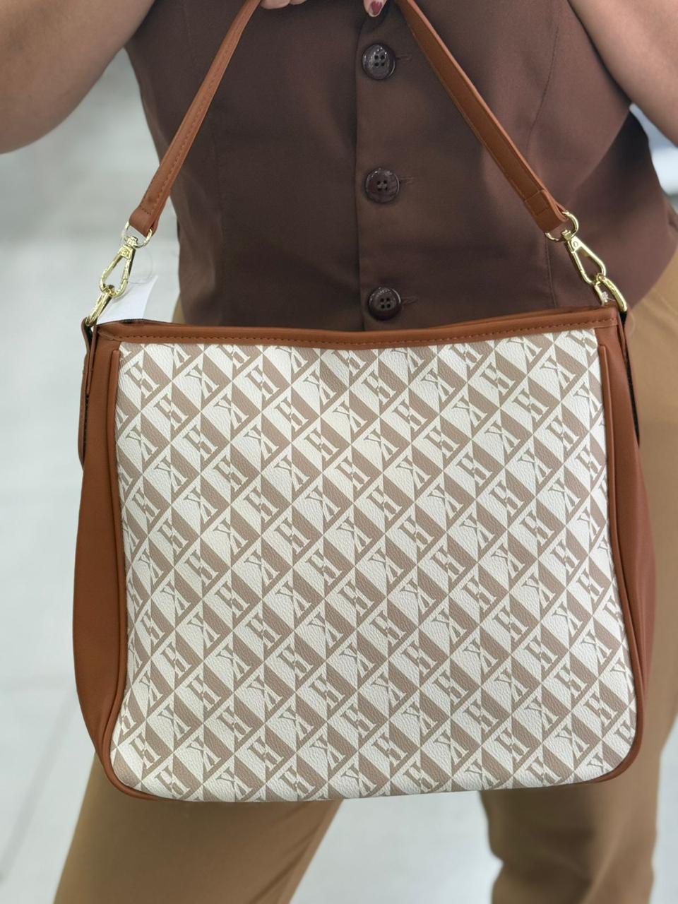 Bolsa Feminina Estruturada com Alça Dupla