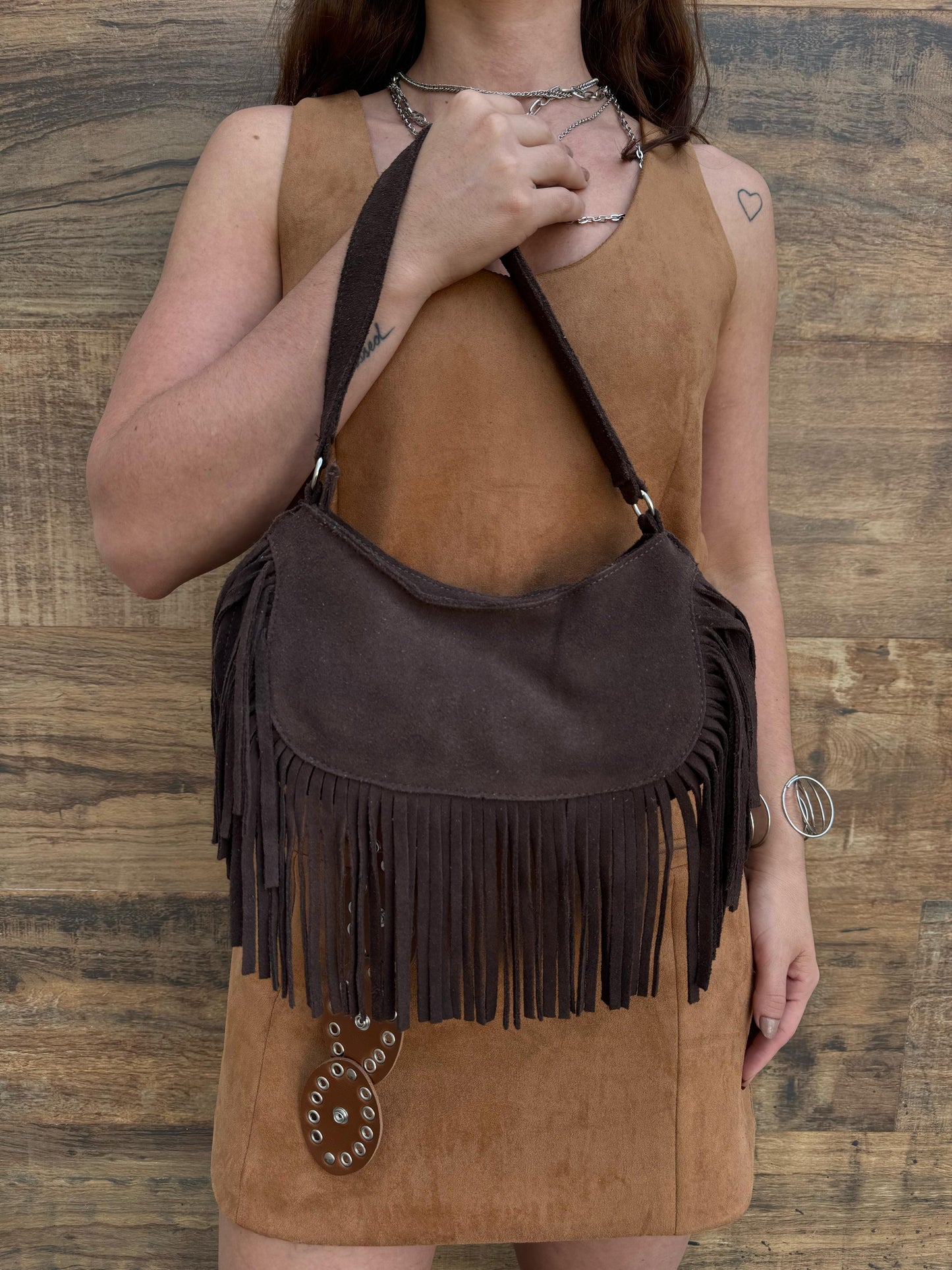 Bolsa Feminina com Franjas