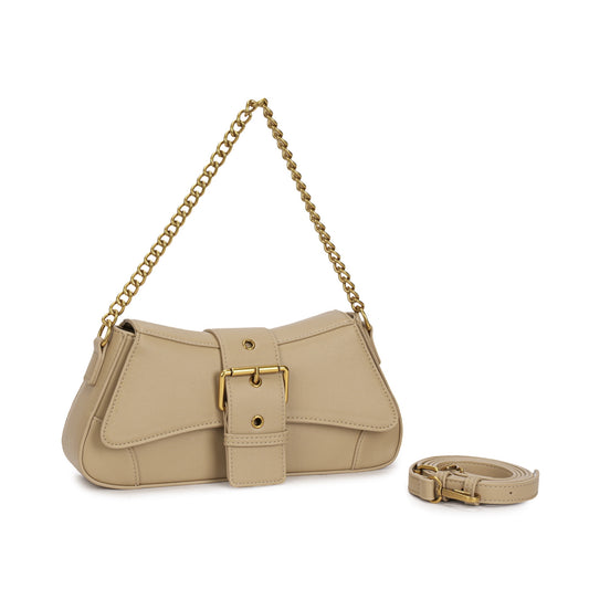 Bolsa Estruturada com Corrente Dourada ✨