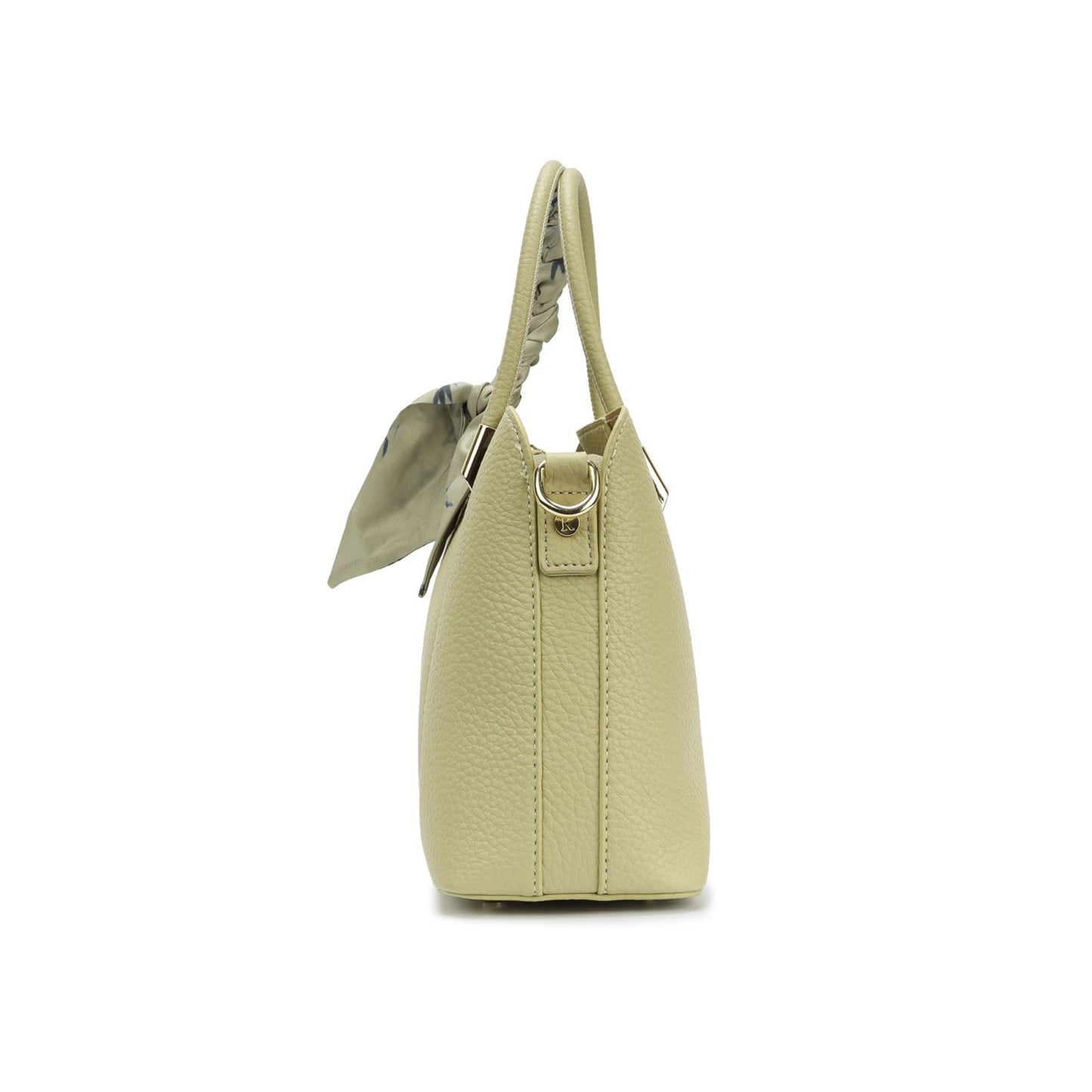 Bolsa Handbag com Lenço e Alça Transversal