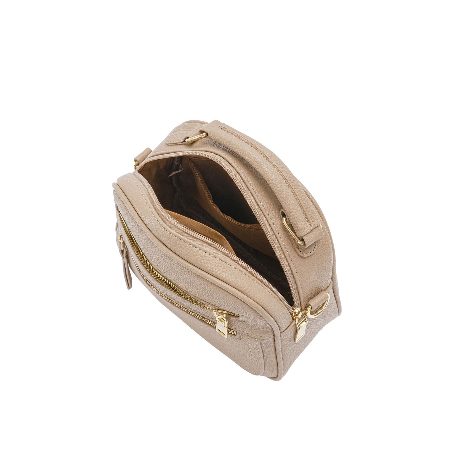 Bolsa Pack com Alça Transversal e Zíper Frontal