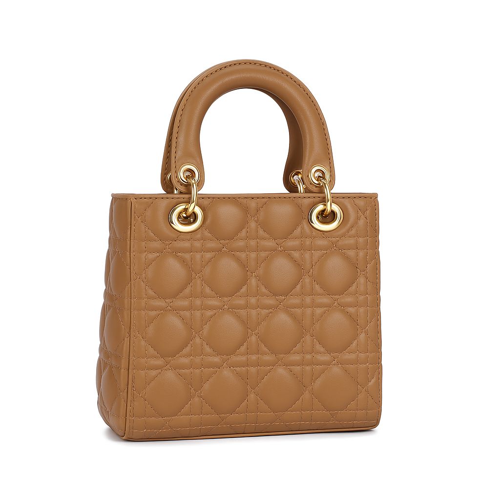 Bolsa Estruturada Luxo com Alça de Mão