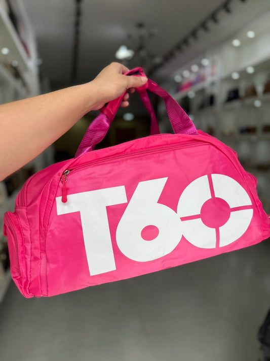 Bolsa Esportiva T60 – Prática, espaçosa e resistente!