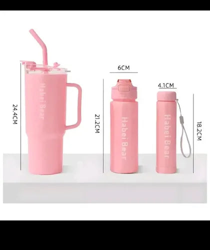 Kit copo e garrafa
