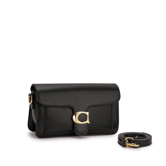 👜 Bolsa Denise – Transversal com Fivela Dourada