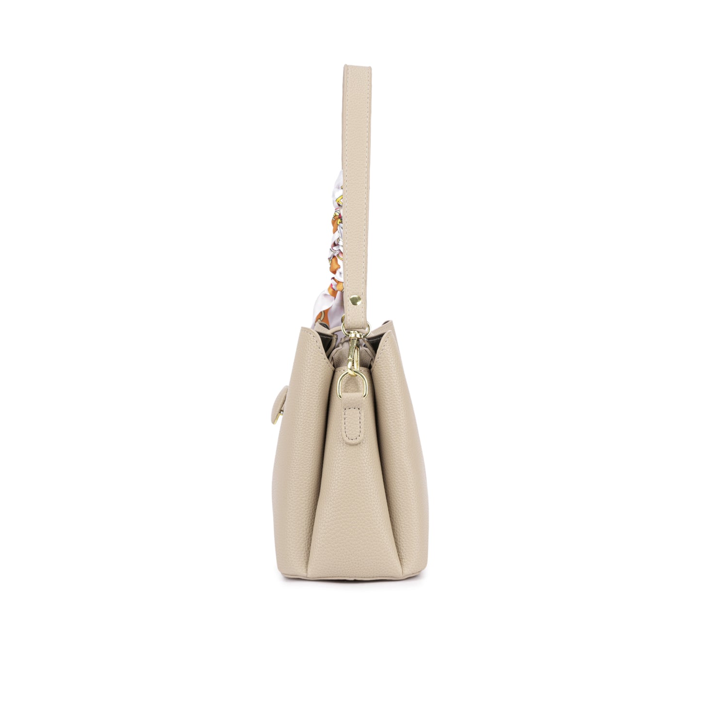 Bolsa Handbag com Lenço Decorativo