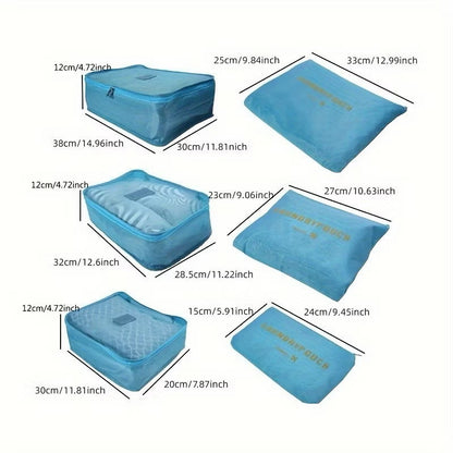 Organizador de Mala 6 Peças