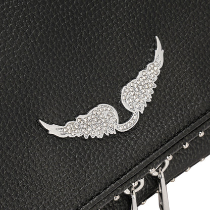 Bolsa Tiracolo com Corrente e Detalhe Metálico