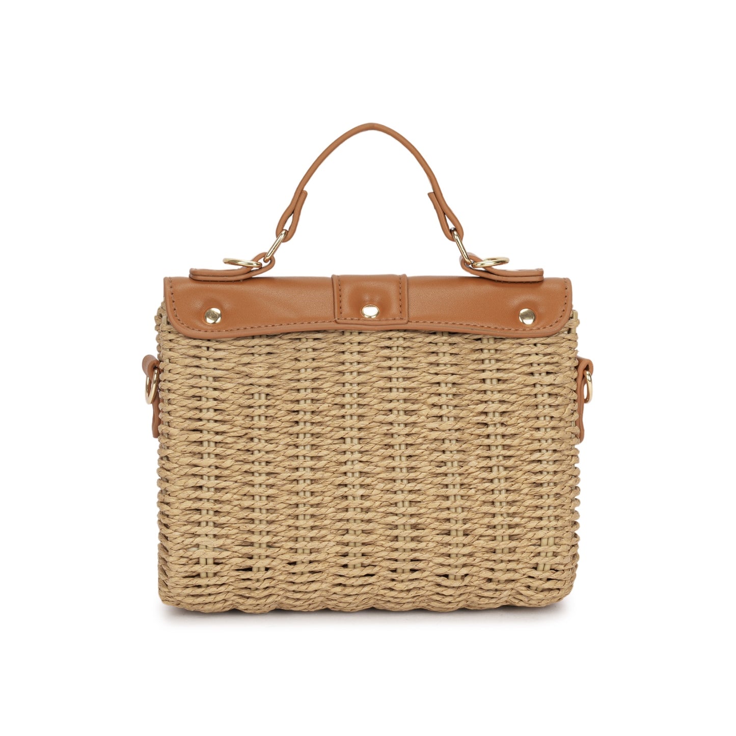 Bolsa de Praia Estruturada em Palha