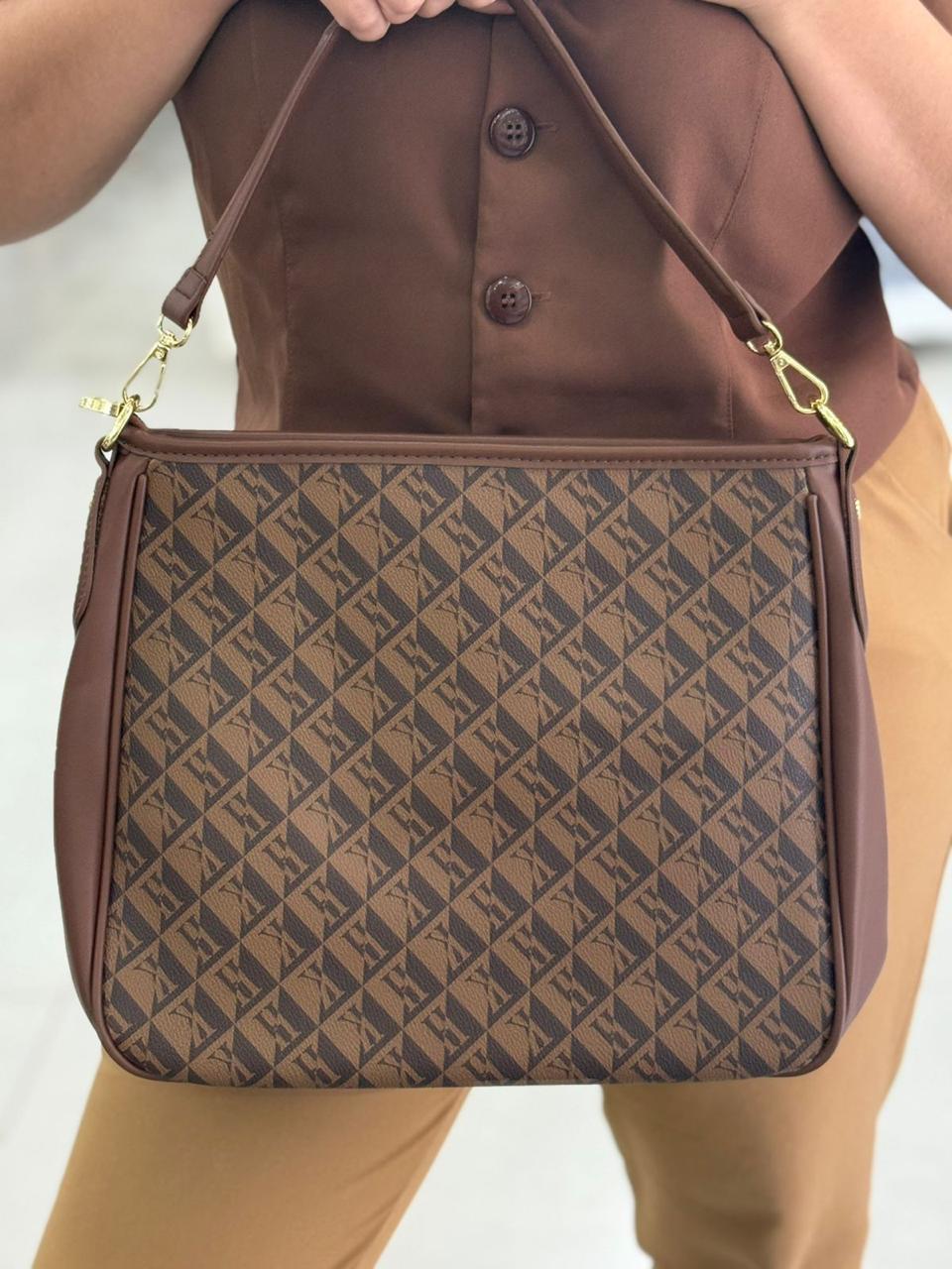 Bolsa Feminina Estruturada com Alça Dupla