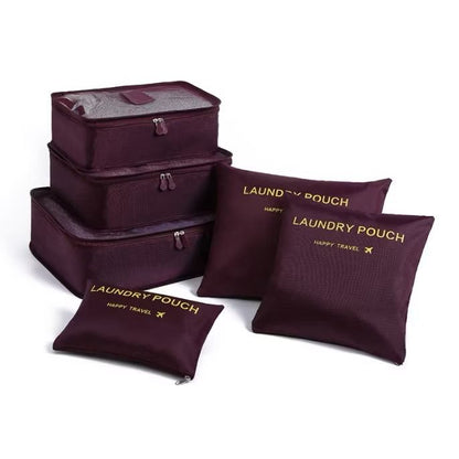 Organizador de Mala 6 Peças