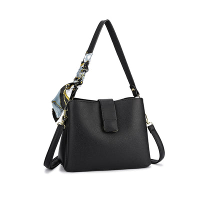 Bolsa Handbag com Lenço Decorativo