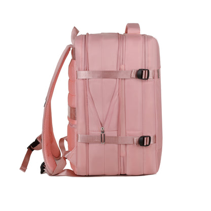 Mochila de viagem expansível