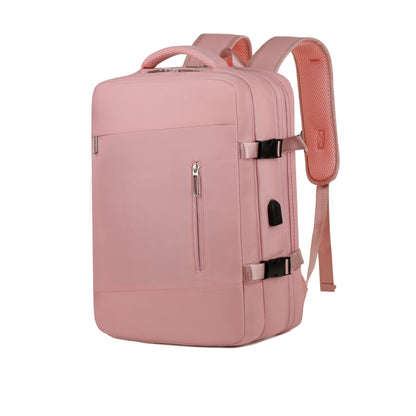 Mochila de viagem expansível