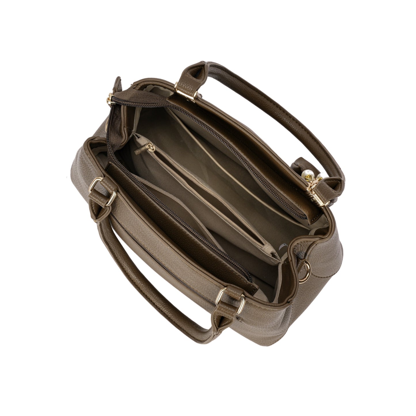 👜 Bolsa Ana – Estruturada com Pingente