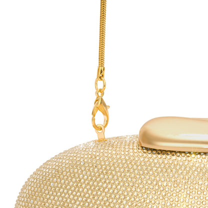Bolsa Clutch Áurea