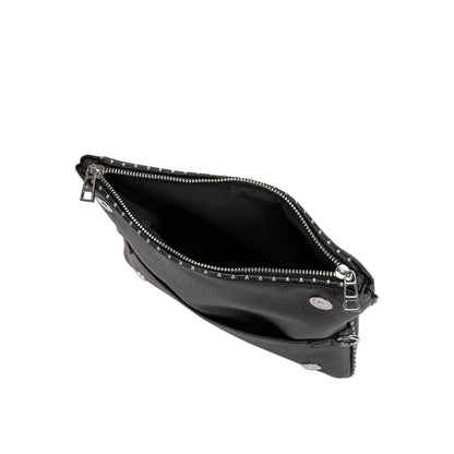 Bolsa Tiracolo com Corrente e Detalhe Metálico