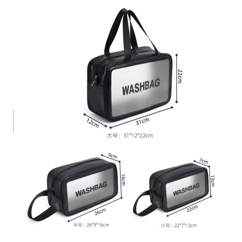 Kit Necessaire Washbag – 3 Tamanhos