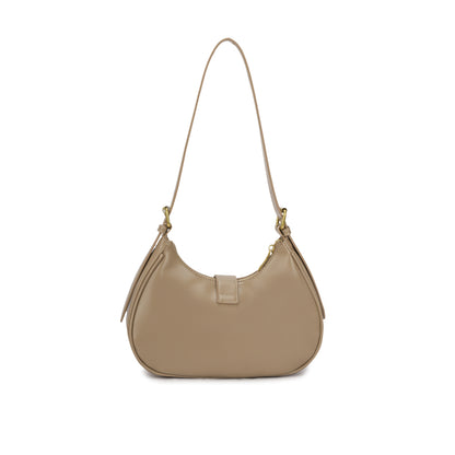 Bolsa Hobo com Fivela Dourada e Detalhes em Tachas ✨