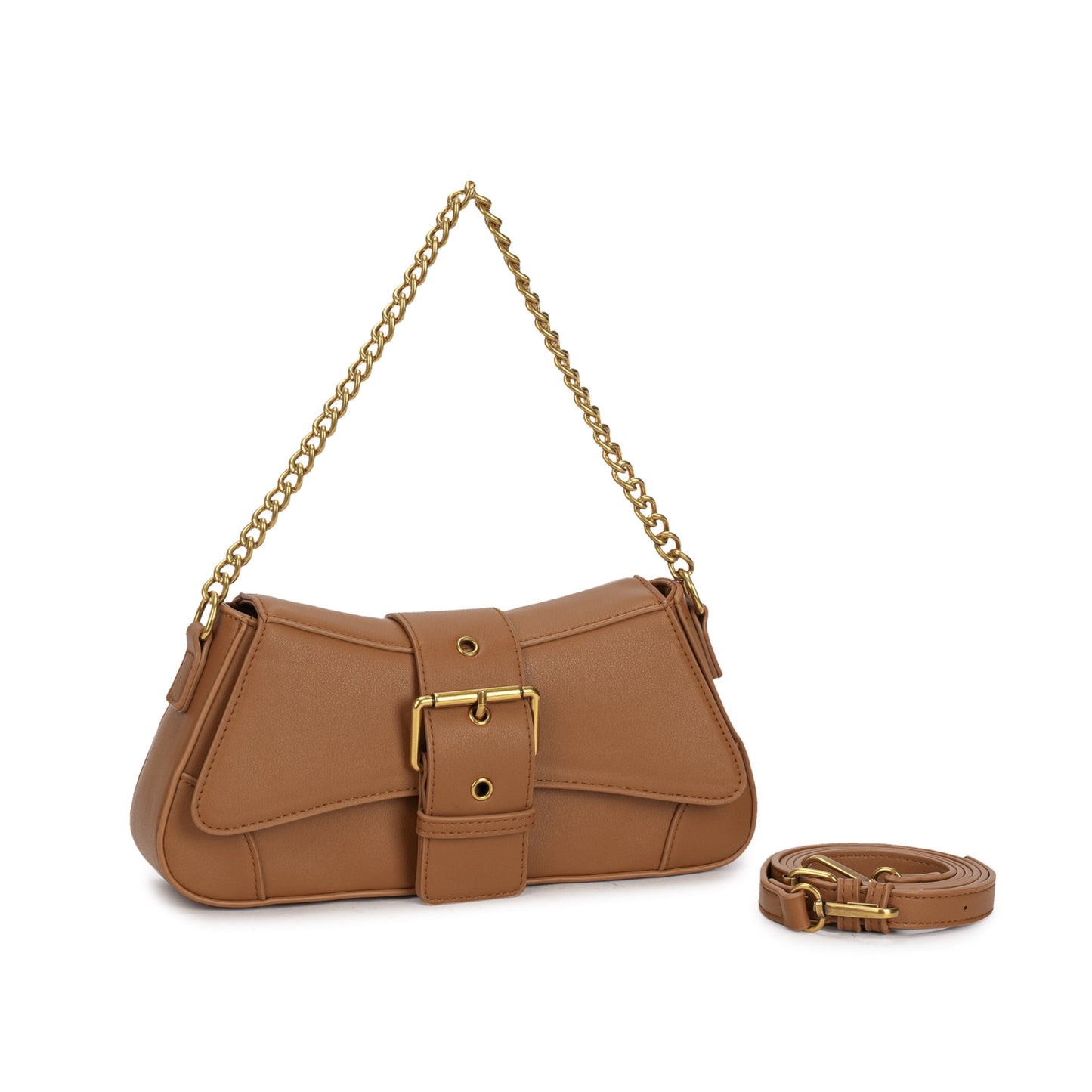 Bolsa Estruturada com Corrente Dourada ✨