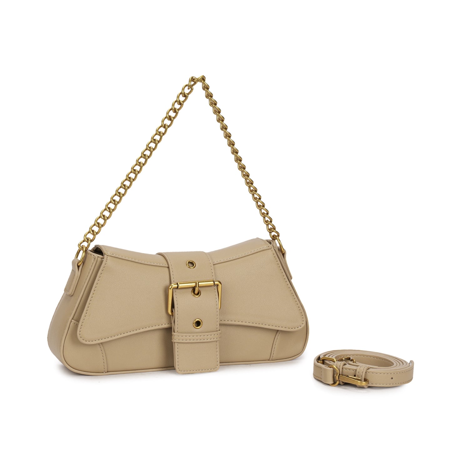 Bolsa Estruturada com Corrente Dourada ✨