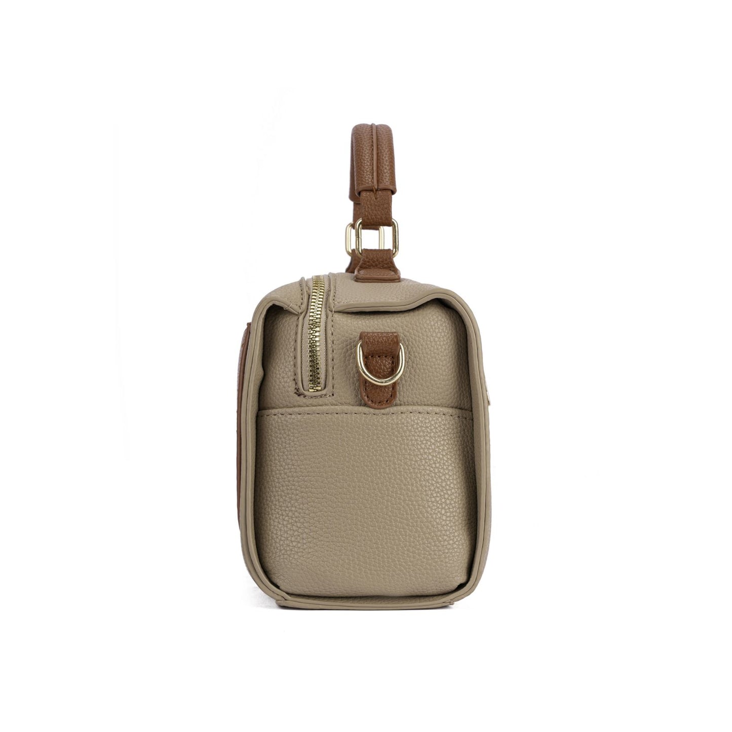Bolsa Estruturada com Bolso Frontal e Alça Transversal