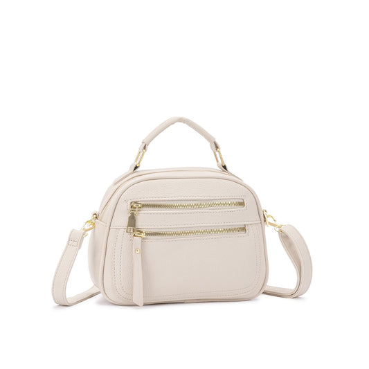 Bolsa Pack com Alça Transversal e Zíper Frontal