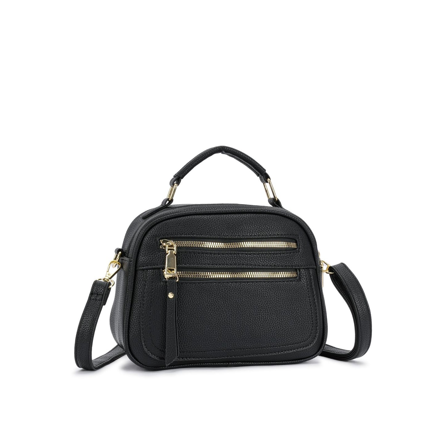 Bolsa Pack com Alça Transversal e Zíper Frontal