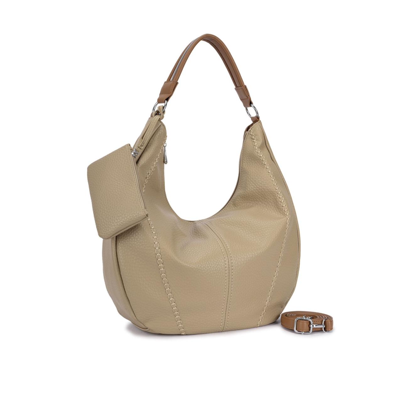 Bolsa Hobo com Alça de Ombro + Necessaire