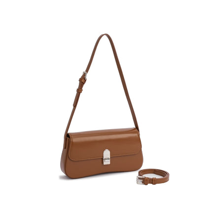 Bolsa Clutch Transversal com Fecho Metálico