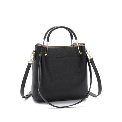 Bolsa Tote Estruturada com Alça Longa e Alça de Mão