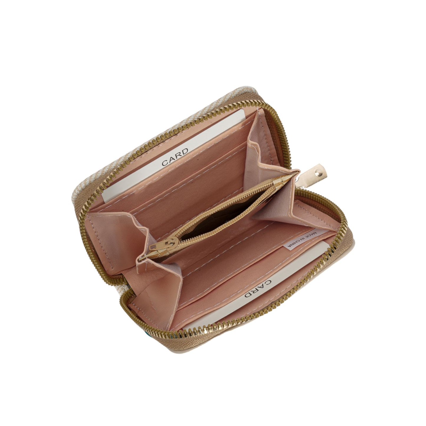 Carteira Feminina Compacta com Zíper