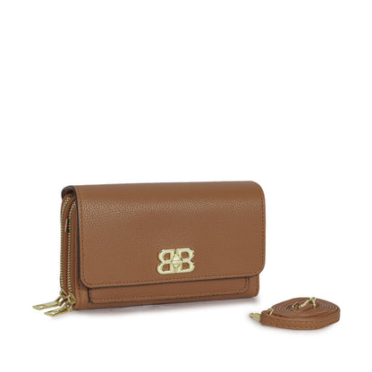 Bolsa Carteira Feminina Transversal com Alça Removível