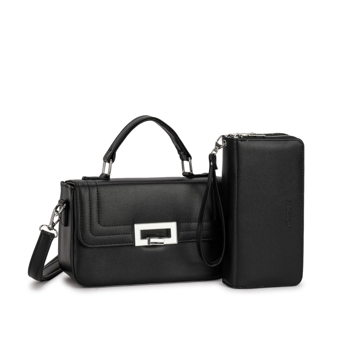 Kit Bolsa + carteira Emilia