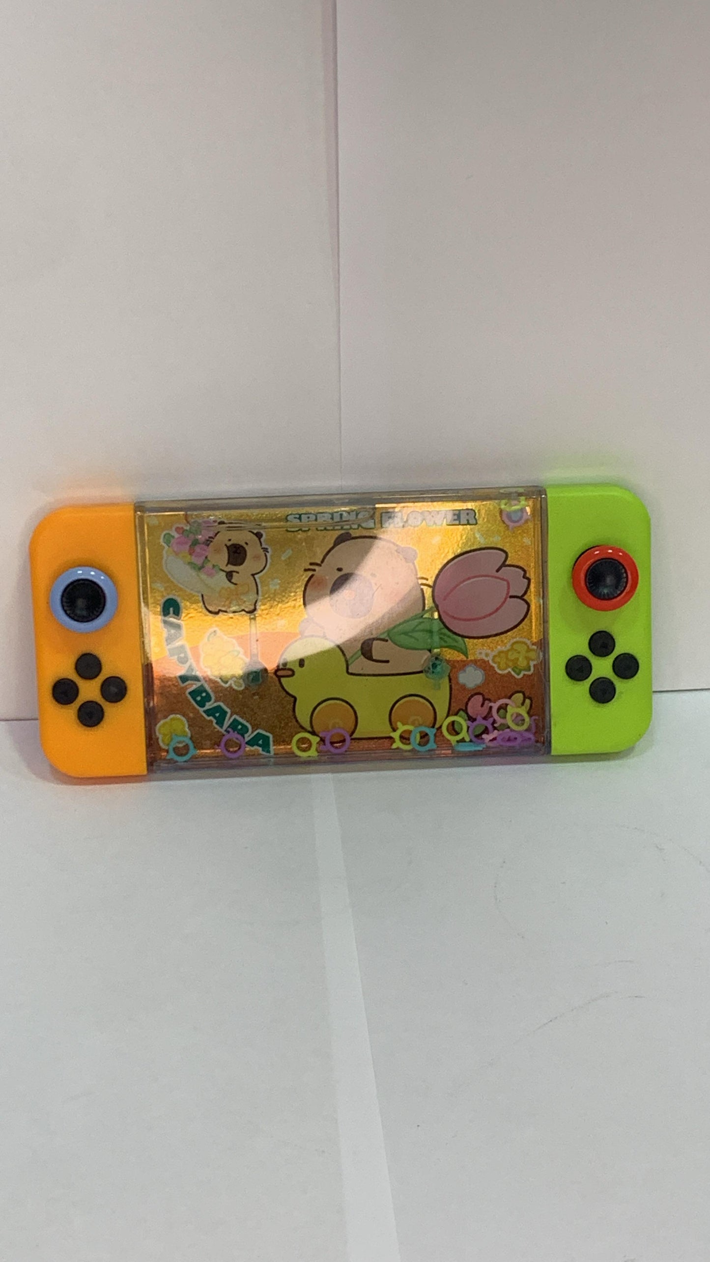 Brinquedo Jogo de Argolas de Água Manual - Design Console Capivara